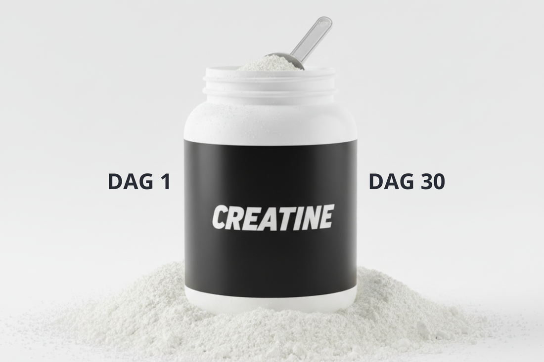 Wat er gebeurt als je elke dag creatine neemt (dag 1 t/m 30)