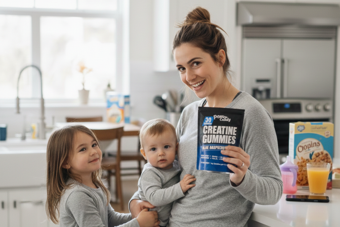 Creatine voor drukke ouders: meer energie zonder extra gedoe