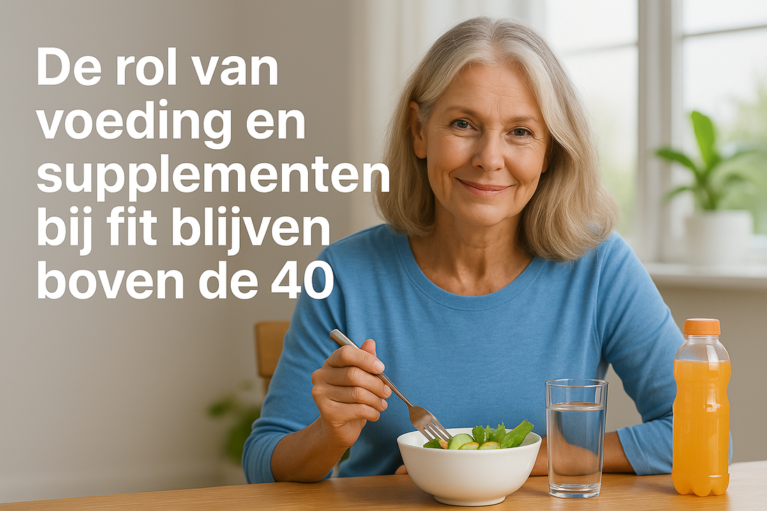 De rol van voeding en supplementen bij fit blijven boven de 40