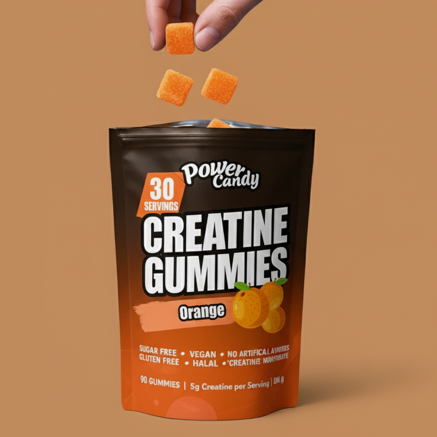 Creatine Gummies Orange - 90 st.